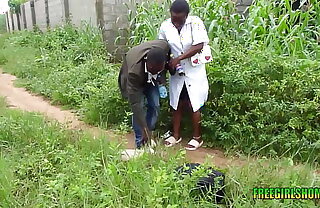 (The village nurse) she was on say no to way to work, when she quip this young man newcomer with a little injury on his leg, and systematize to help him, but not knowing his intentions was to make the beast with two backs say no to sweet pussy.