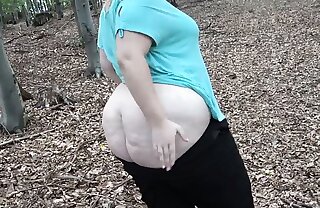 Young fat girl with nice twists sucks increased by fucks boyfriend in the forest