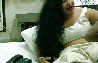 Indian Bengali Ganguvai going to bed with big cock boy! With patent audio